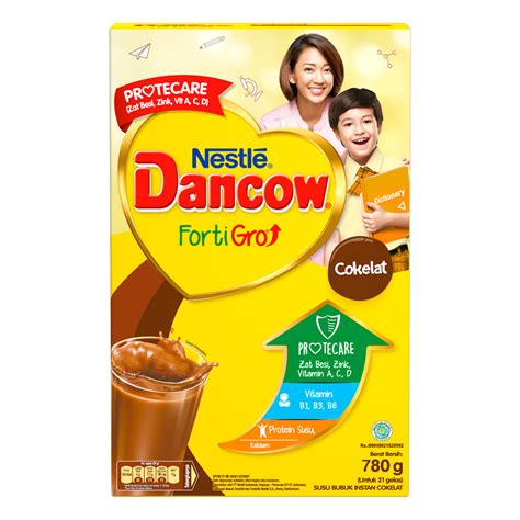 Jual Nestle Dancow Fortigro Susu Bubuk Instan Cokelat G Shopee