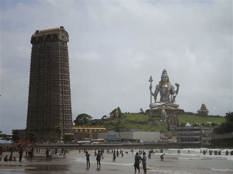 Majectic Shiva In Murudeshwara The Wandering Soul