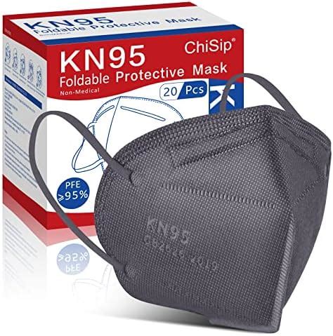 Chisip Kn Face Mask Pcs Layer Design Cup Dust Safety Masks