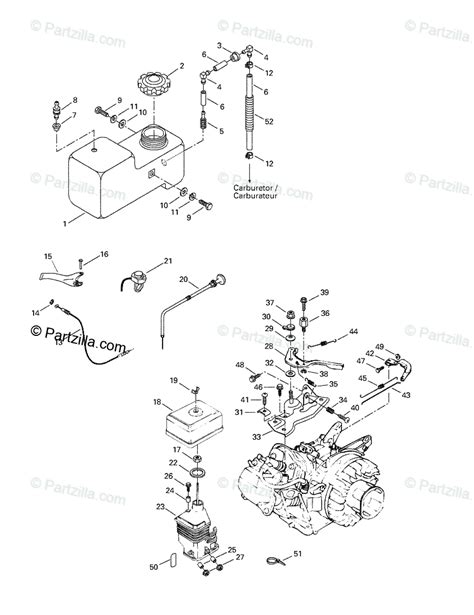 Ski-Doo 1998 MINI Z OEM Parts Diagram for Fuel System | Partzilla.com