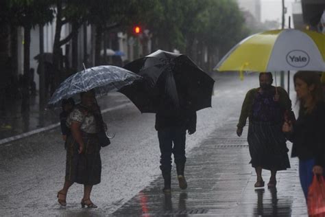 Comienza primera parte de la temporada de lluvias en el país