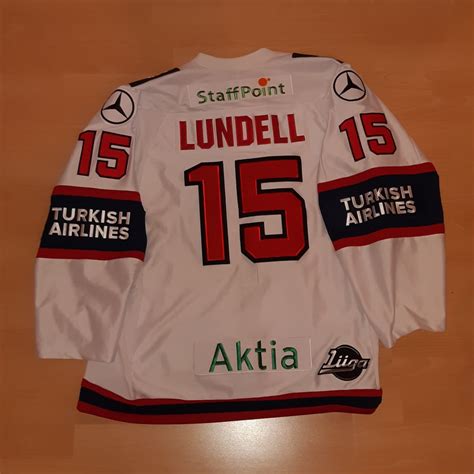 Sm-liiga jerseys - Temevu Gameworn jerseys