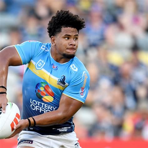 Official Nrl Profile Of Josiah Pahulu For Gold Coast Titans Titans