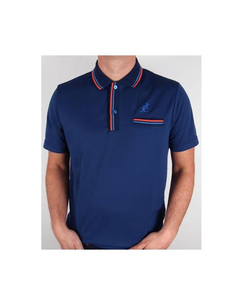 Australian By Lalpina Twin Tipped Polo Shirt Royal Blue Australian