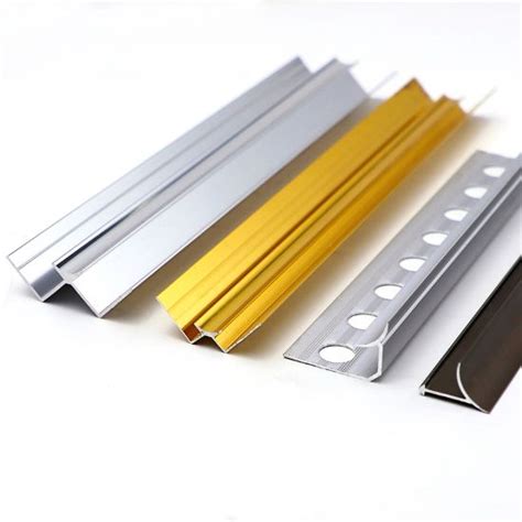 Custom Aluminium Square Edge Tile Trim Manufacturer NIUYUAN