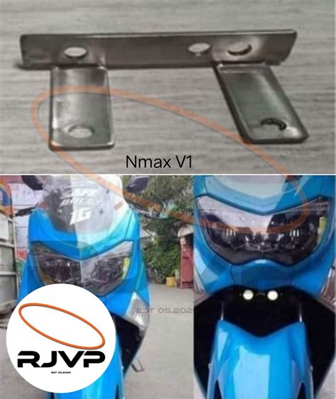 Yamaha Nmax V Tpost Mdl Bracket Mini Driving Light Bracket Pure