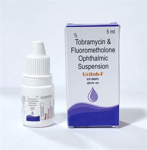 Ucitob F Tobramycin Fluorometholone Ophthalmic Suspension For Eye