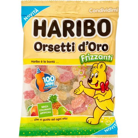 Caramelle Orsetti Doro Frizzanti Haribo 150 G Coop Shop