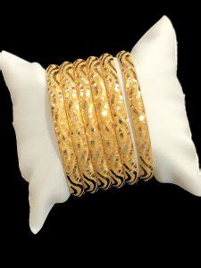 K Bangle Set Alquds Jewelry