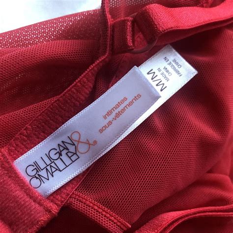 Black Laced Red Lingerie Slip Mini Depop