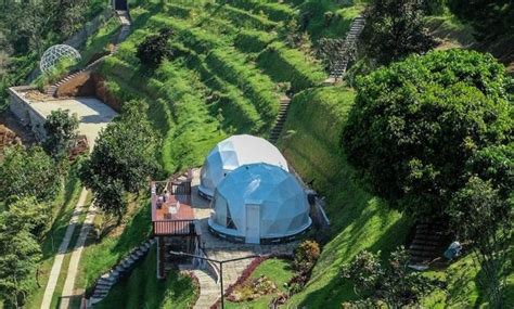 10 Potret Damar Langit Resort Yang Menyediakan Pemandangan Glamping