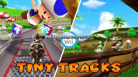 Tiny Mario Kart 7 Tracks In Mario Kart Wii Mushroom Cup 4k60