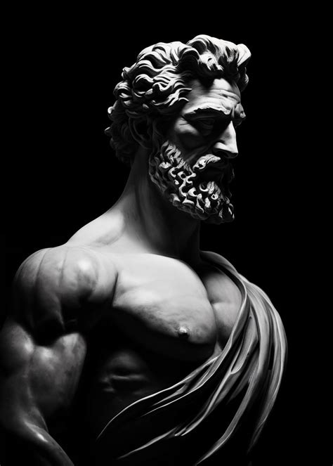 Marcus Aurelius Statue Poster Picture Metal Print Paint By Vars Displate