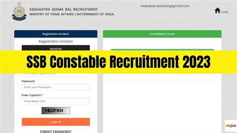 Ssb Constable Recruitment Apply For Gd Posts Under Sports