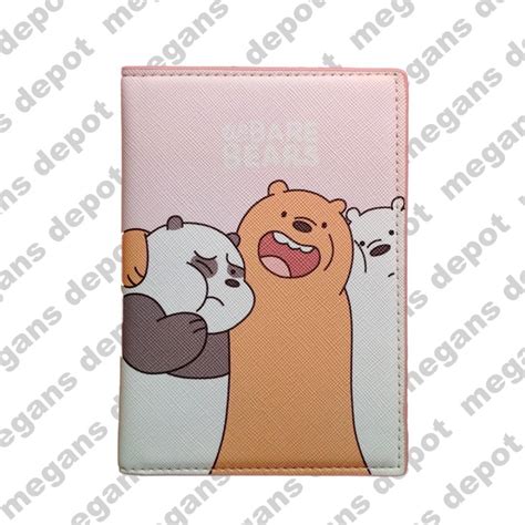 We Bare Bears Passport Holder Design 4 Hobbies And Toys Travel Travel Essentials And Accessories