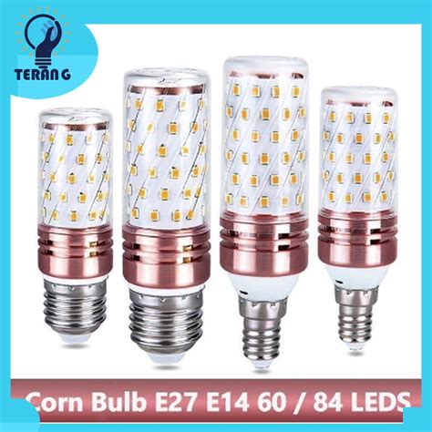 Jual Lampu Bohlam Led W Warna Fiting E E Corn Hias Gantung