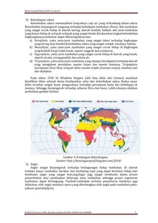 Xi Geografi Kd Flora Fauna Part Pdf