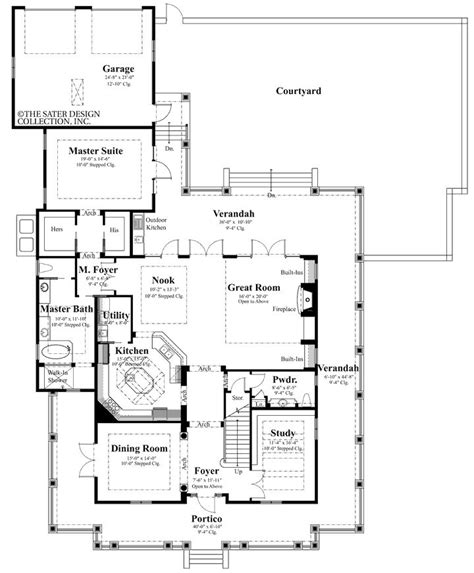 63 best Two-Story House Plans l The Sater Design Collection images on ...