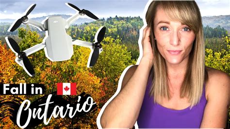 Fall Colours In Ontario Dji Mavic Mini Footage Drone Footage Of The