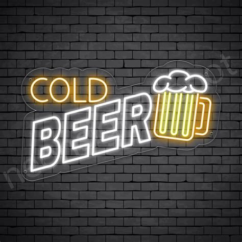 Cold Beer - Neon Signs Depot