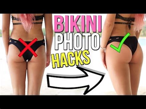 Bikini Hacks Tricks How To Look Good In Photos YouTube