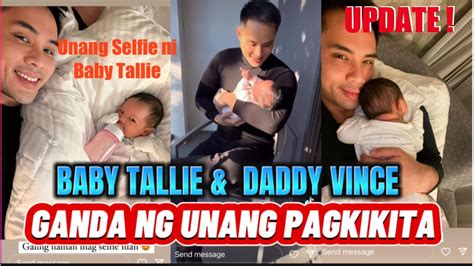 Ig Update Baby Tallie At Daddy Vinceganda Ng Unang Pagkikita Happy