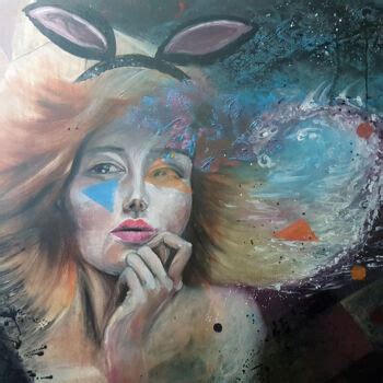 Insomnia Dancing Painting By Katarzyna M Rymarz Artmajeur