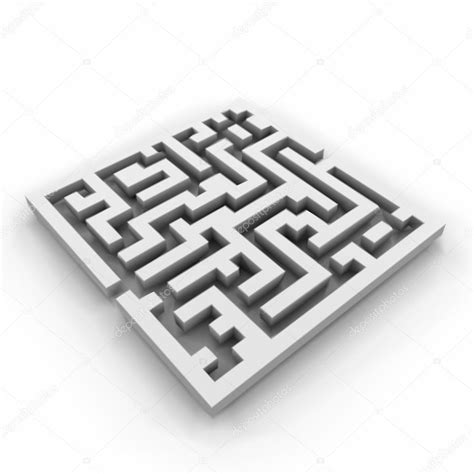 Vector Of A Maze Labyrinth — Stock Vector © Emaria 9706471