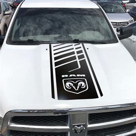 Dodge Ram 1500 Hood Decals