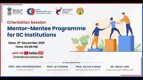 Orientation Demonstration Session On Mentor Mentee Program For The