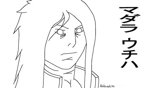 Madara Outline by Kakaoshi on DeviantArt