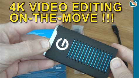 G TECHNOLOGY G DRIVE Mobile SSD R SERIES Speed Test And Review YouTube