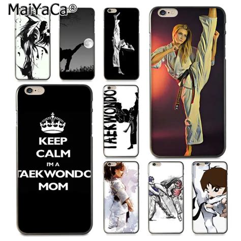 Maiyaca Esporte Taekwondo Para Iphone 4S Se 5c 5S 6 S 7 8 Plus X Xr Xs