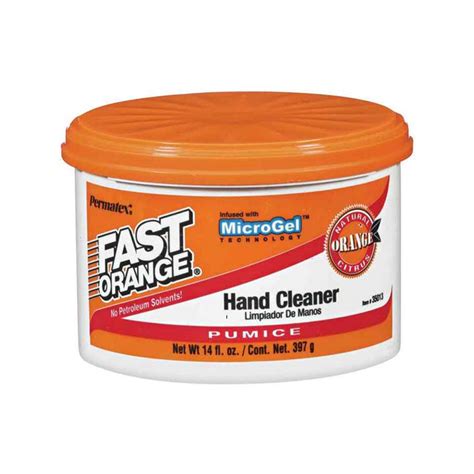 Fast Orange Pumice Cream Hand Cleaner Oz Permatex