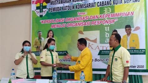 Anggota Dprd Kota Kupang Aklamasi Terpilih Jadi Ketua Pemuda Katolik