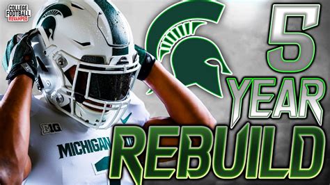 The Final Rebuild Ncaa Football 14cfb Revamped Msu 5 Year Rebuild