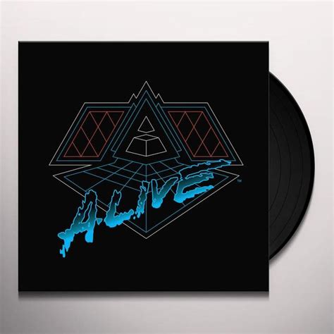 Daft Punk ALIVE 2007 Vinyl Record