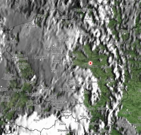 IMGW PIB METEO POLSKA on Twitter Aktualnie burze występują na