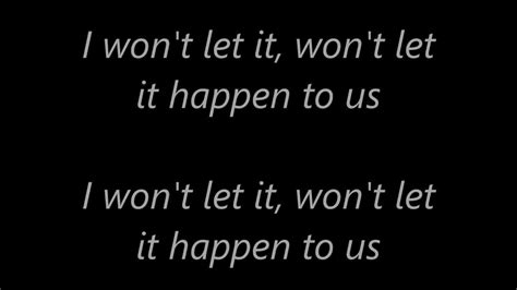 Lilygreen Maguire I Won T Let It Happen Lyrics YouTube