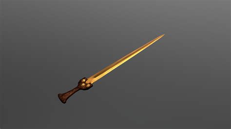 Bronze Sword - Download Free 3D model by Ryoce [4d52d68] - Sketchfab