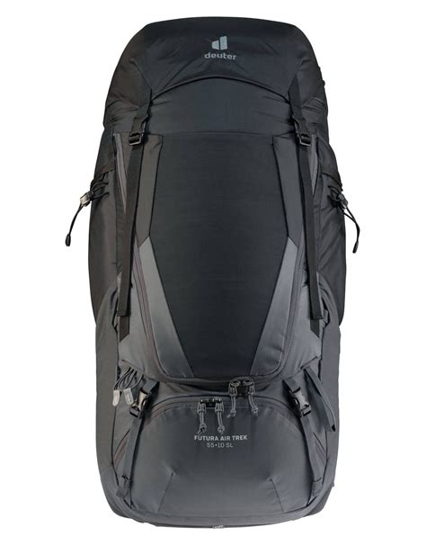 Deuter Futura Air Trek 55 10 Sl Black Graphite Trekking Backpacks