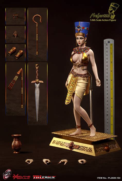 Pl2020 164 Tbleague Phicen Egypts Nefertiti 1 6 Scale Action Figure