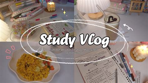 Night Study Vlog Aesthetic Journaling Blog Note Taking Bag