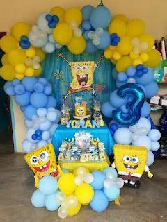 104 Ideas de decoración de Bob Esponja para Cumpleaños Bob esponja