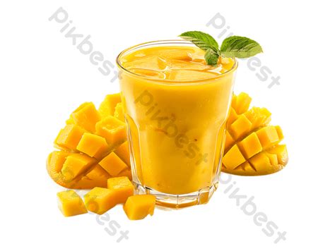 Mango Smoothie Png Images Png Free Download Pikbest