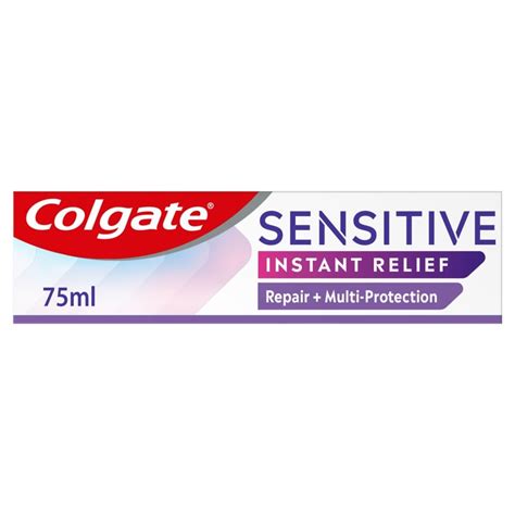 Colgate Sensitive Instant Relief Repair Multi Protection Toothpaste 75ml Tesco Groceries