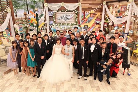 おばたのお兄さん＆山崎アナ、番組内で前代未聞の結婚披露宴！ 2枚目の写真・画像 Rbb Today