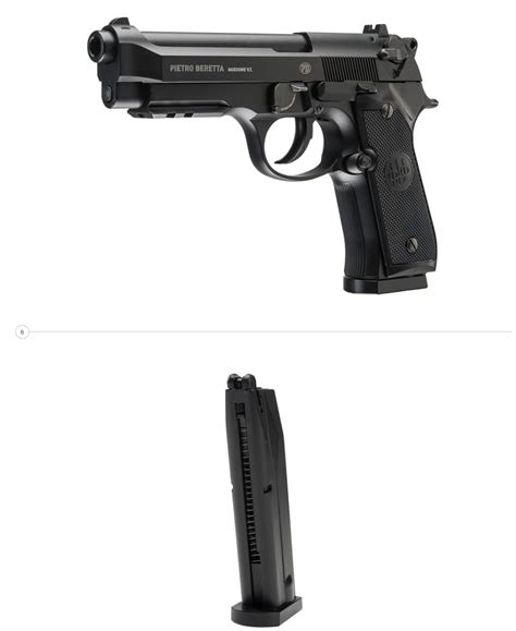 Beretta 92a1 Automatica Blowback Ful Metal 45mm177 Oferta