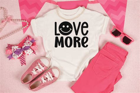 Love More Svg Graphic By Regular Creative · Creative Fabrica