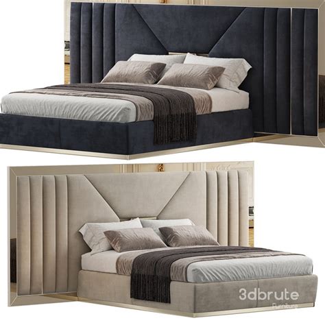 Loki Modern Bed 3d Model Buy Download 3dbrute